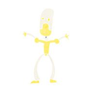 cartoon funny robot N83