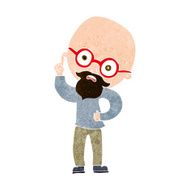 cartoon old man N30