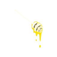 cartoon honey stick N10