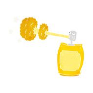 cartoon spray can N87