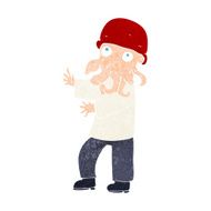 cartoon monster man N13
