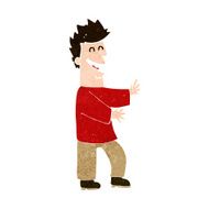 cartoon laughing man N29