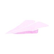Cartoon Paper Airplane N16