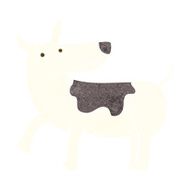 funny cartoon dog N25