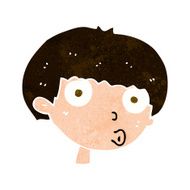 Cartoon Surprised Boy N28
