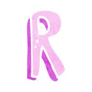 cartoon letter N124