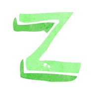 cartoon letter N128