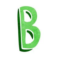 cartoon letter N134