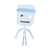 cartoon funny robot N84