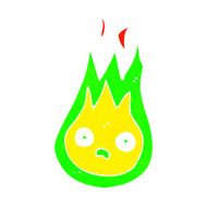 cartoon friendly fireball N17