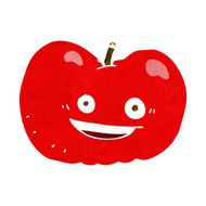 Cartoon Apple N129