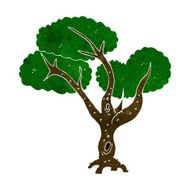 Cartoon Tree N167