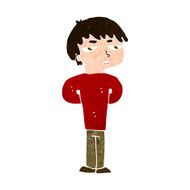 cartoon antisocial boy N10