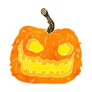 cartoon spooky pumpkin N21