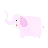 cartoon happy elephant N13