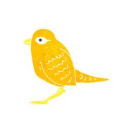 cartoon garden bird N37
