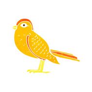 cartoon garden bird N38