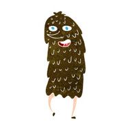 Cartoon monster N109