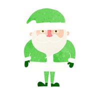 cartoon happy santa claus N29