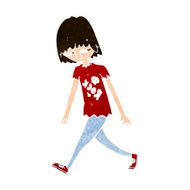 cartoon teenager N14