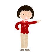 cartoon woman telling off N10