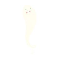 cartoon spooky ghost N89