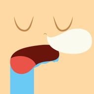 Funny Cartoon Character Face Illustration Editable N15
