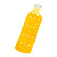 cartoon orange juice bottle N7