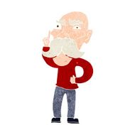 cartoon annoyed old man N64