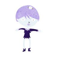 Cartoon Vampire Girl N234