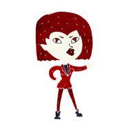 Cartoon Vampire Girl N235