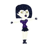 Cartoon Vampire Girl N236