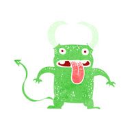 cartoon little devil N86