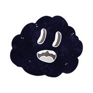 cartoon spooky cloud N9