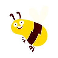 funny cartoon bee N18