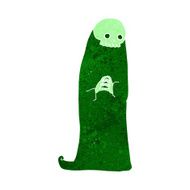 cartoon halloween ghoul N15