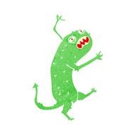 cartoon little monster N57