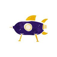 cartooon space rocket N8