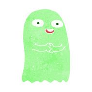 funny cartoon ghost N86