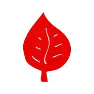 cartoon leaf symbol N43