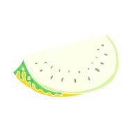 cartoon melon slice N27