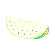 cartoon melon slice N28