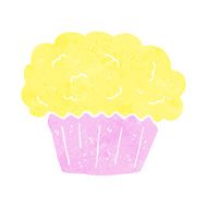 cartoon cupcake N128