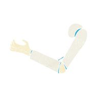 cartoon prosthetic arm N10