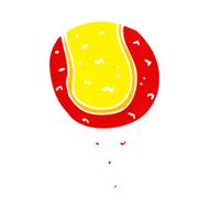 Cartoon Tennis Ball N29
