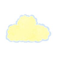 cartoon cloud symbol N38