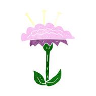 cartoon flower N417
