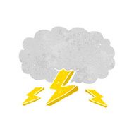Cartoon Thundercloud N27