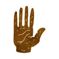 cartoon hand N16