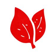 cartoon leaves symbol N10